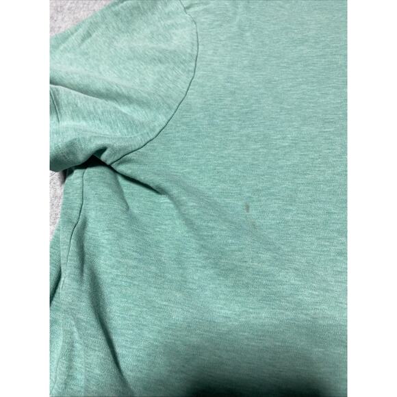 Polo Ralph Lauren T Shirt Mens Extra Large Green Flesh Pony Custom Slim XL - Picture 3 of 8